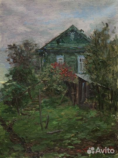 Картина маслом на холсте пейзаж