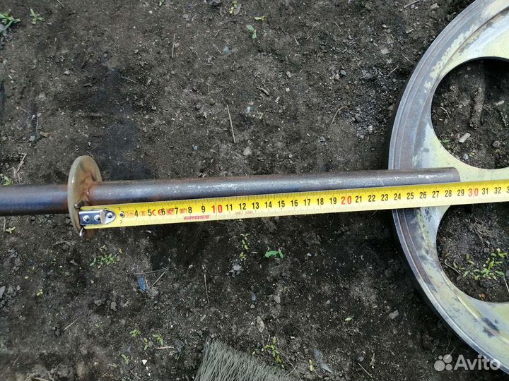 Штанга с блинами