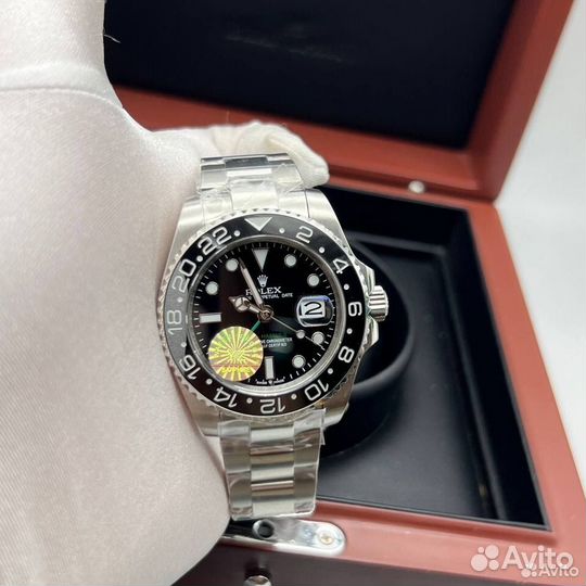 Rolex Gmt Master steel часы