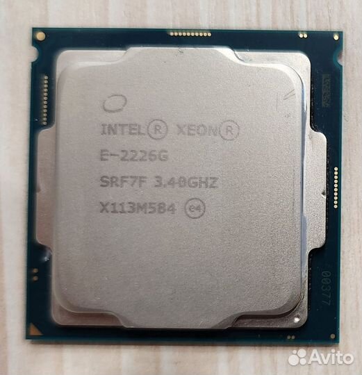 Процессор Intel Xeon E-2226G