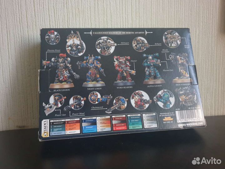 Миниатюры Warhammer 40000 Космодесант Хаоса