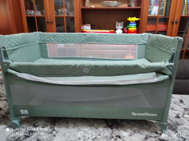 Детская кровать манеж с матрасом