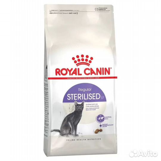 Сухой корм для кошек Royal Canin Sterilised 37 4 к