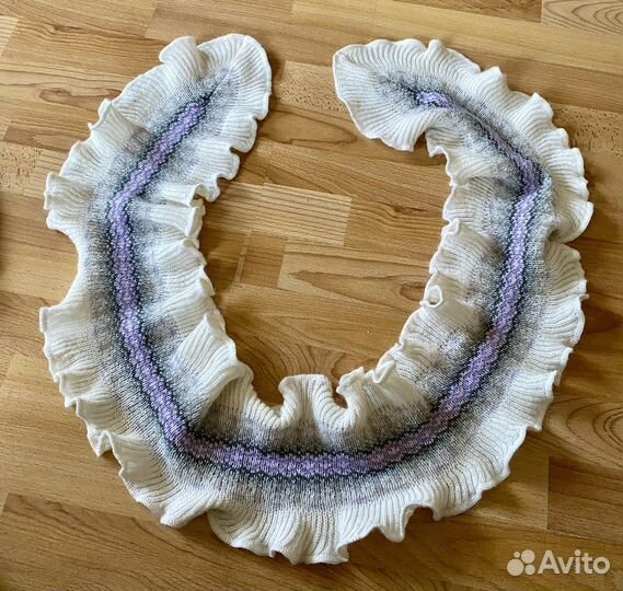 Комплект шапка и шарф для девочки