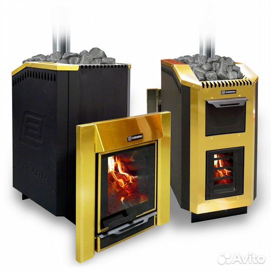 Печь На Дровах ermak 36 люкс gold