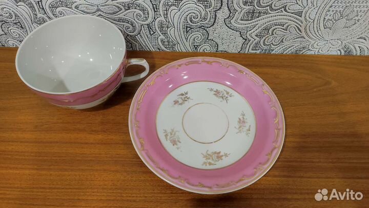 Чайное трио/чайная пара Дулево