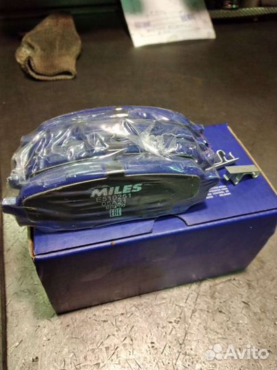 Колодки тормозные miles ceramic на subaru