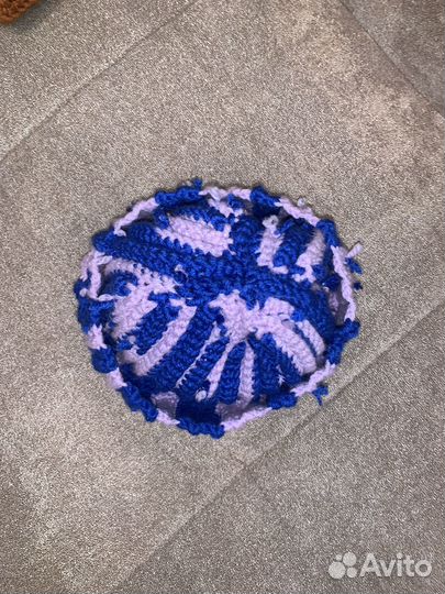 Шапка вязаная ручная работа