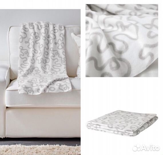 Плед новый IKEA