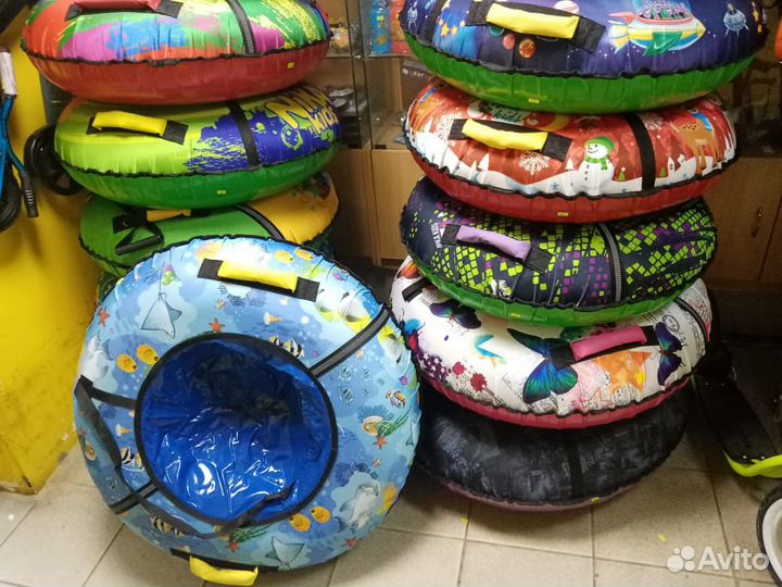 Тюбинг 85 см Ватрушка санки надувные в наличии