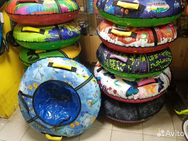 Тюбинг 85 см Ватрушка санки надувные в наличии