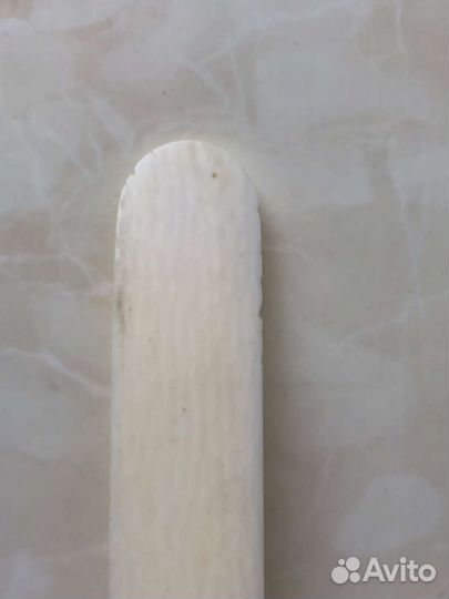 Нож для бумаги. Кость,серебро