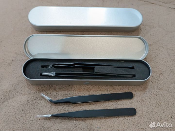 Набор пинцетов для наращивания ресниц