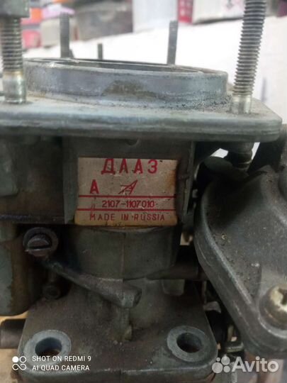 Карбюратор ваз 2109 2107