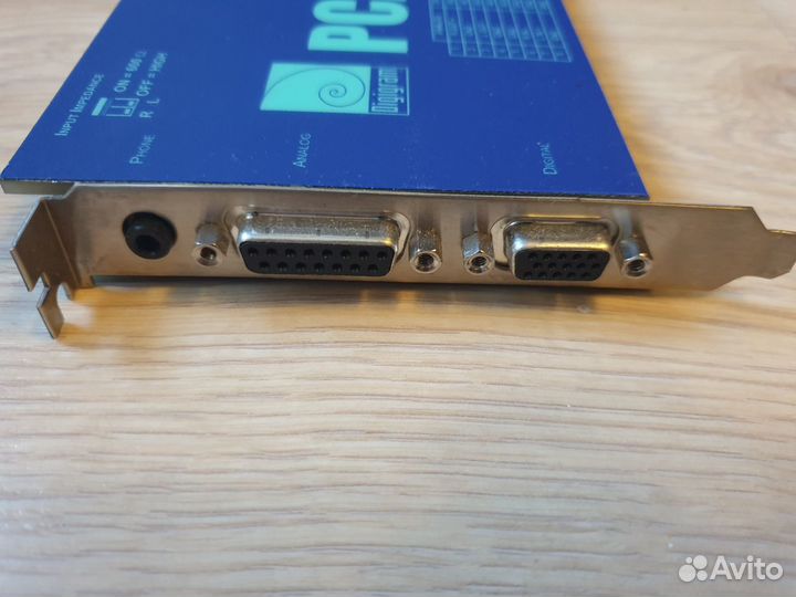 Профессиональная звуковая карта Digigram PCX9 PCI