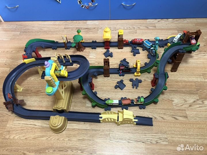 Железная дорога чаггингтон с паравозиками