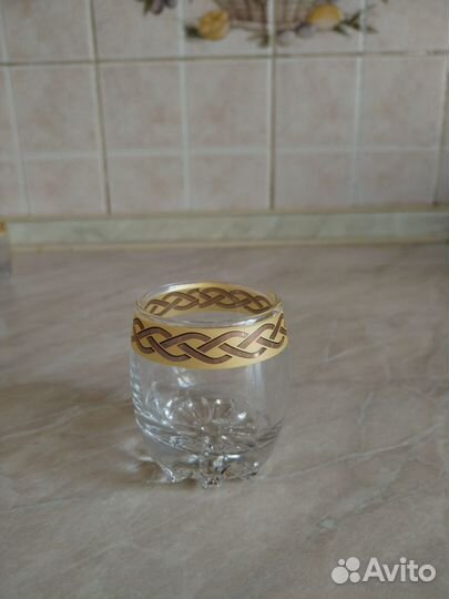 Стопки 6 шт., стекло. Новые