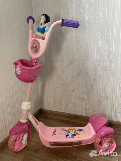 Самокат детский трехколесный бу