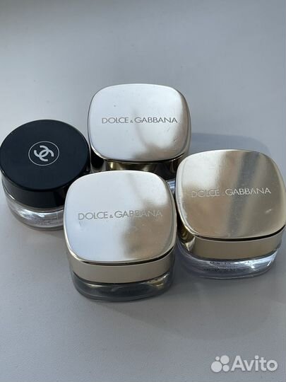 Тени dolce gabbana, chanel