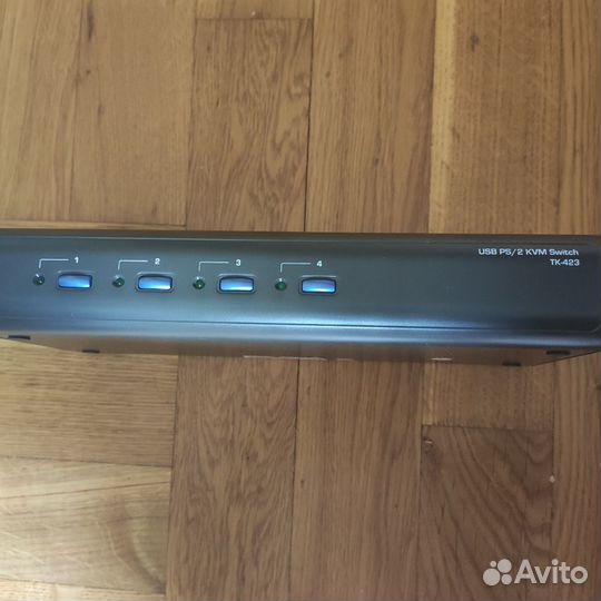 Комплект с 4 портовыми переключателями trendnet