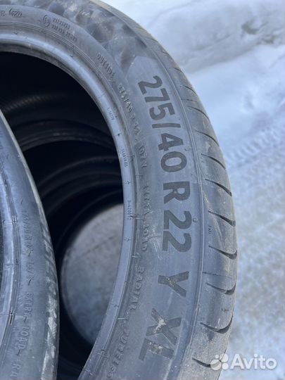 Continental PremiumContact 6 SSR 315/35 R22 и 275/40 R22 111Y
