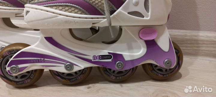 Ролики для девочки Reaction Rainbow