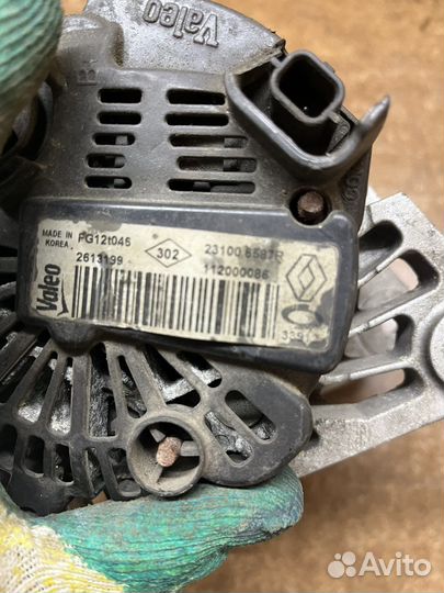 Рено флюенс генератор H4MD