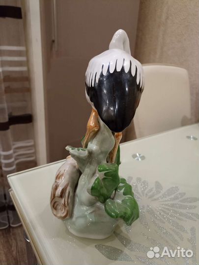 Статуэтка Цапля на болоте