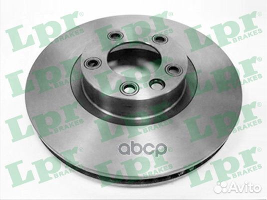 V2017V Диск тормозной VW touareg (1LC/1LJ/1LW)