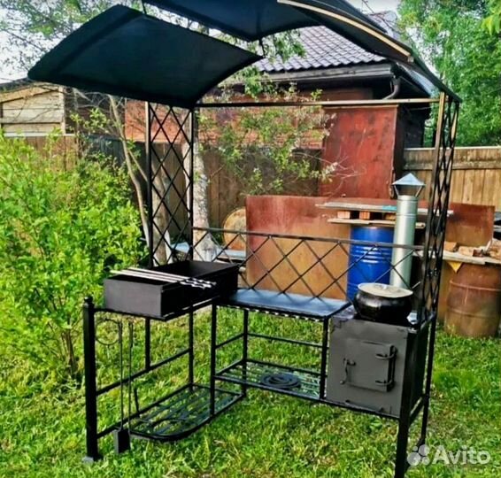 Кованый мангал