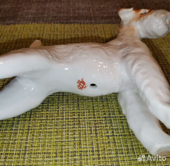 Статуэтка терьер, лфз СССР