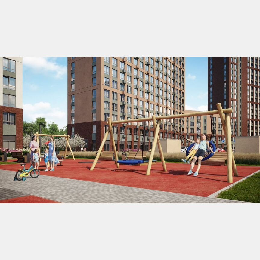 1-к. квартира, 33,8 м², 12/24 эт.