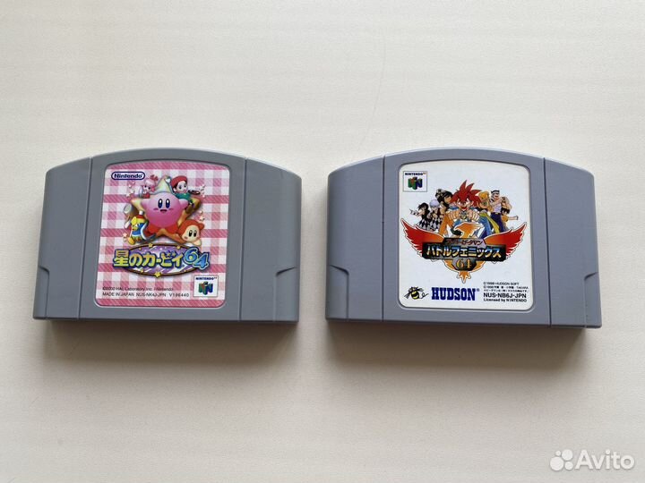 Nintendo 64 картриджи