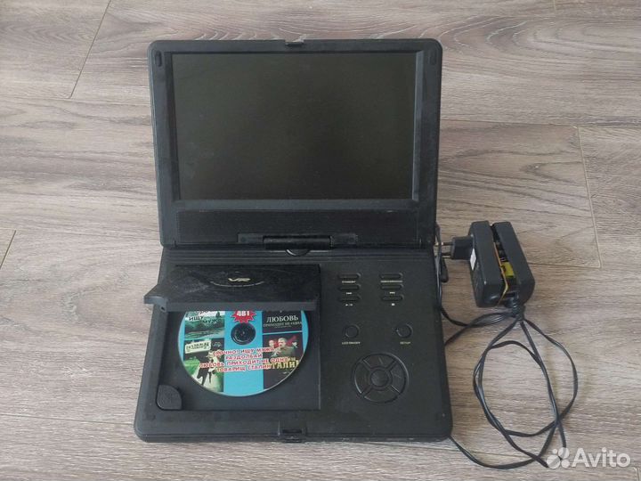 Портативный dvd плеер с экраном нерабочий