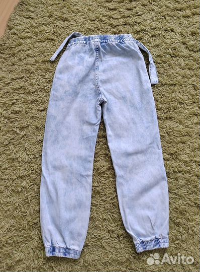 Джинсы для девочки 128