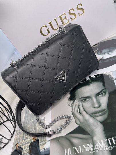 Сумка Guess кросс-боди черная