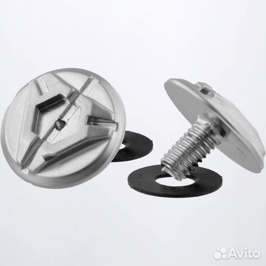 Винты для козырька шлема 6D Black 73-1011 (Универс