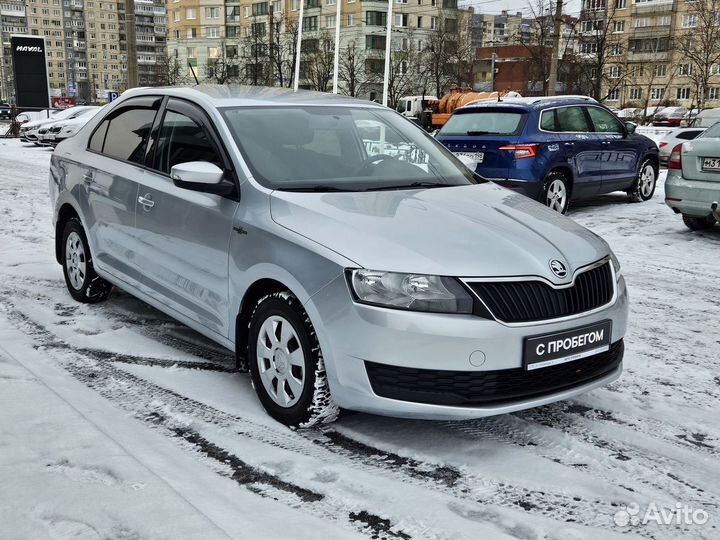 Skoda Rapid 1.6 МТ, 2019, 44 302 км