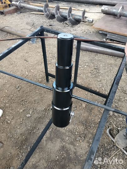 Переходник для монтажа винтовых свай Хаммер