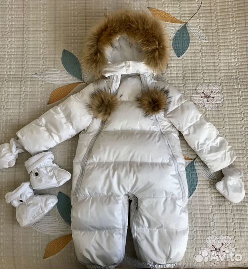 Зимний комбинезон для девочки