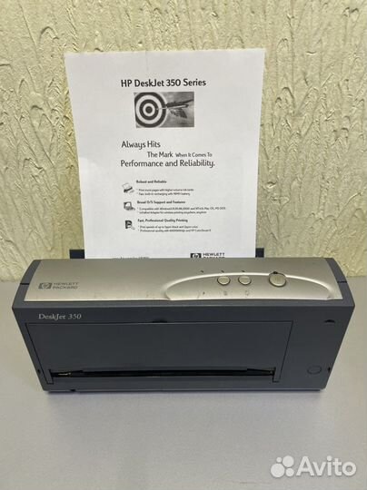Мобильный струйный принтер Hp Deskjet 350