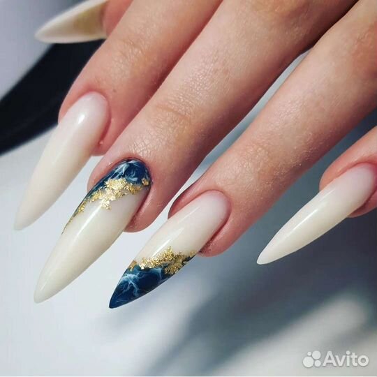 Маникюр Наращивание Гель лак