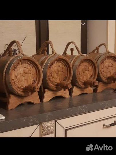 Дубовая бочка на 5 литров