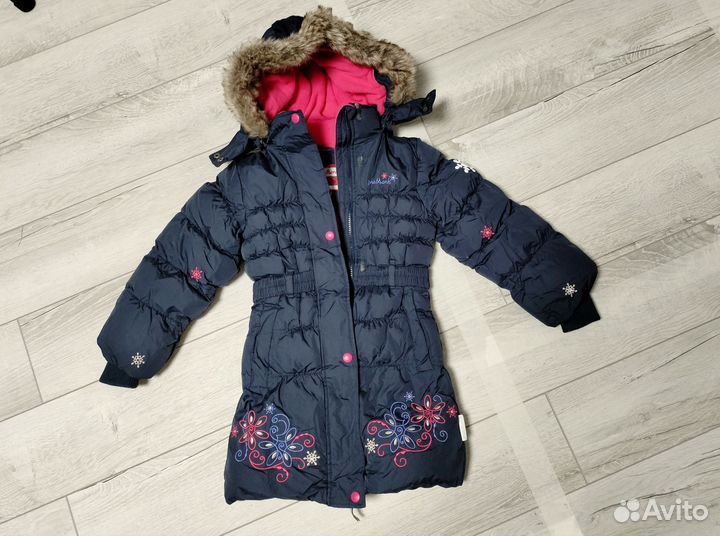 Зимнее пальто для девочки 110 Премонт / Premont