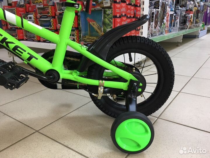 Велосипед детский 2-х колесный 12д rocket