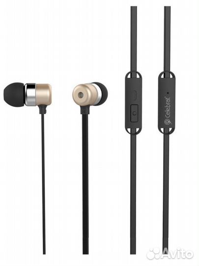 Наушники Celebrat G2 gold