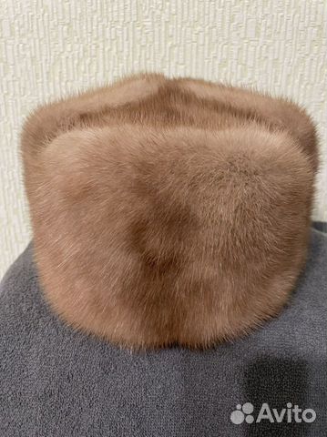 Шапка-ушанка(обманка) норковая