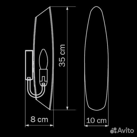 Бра Lightstar Dissimo 