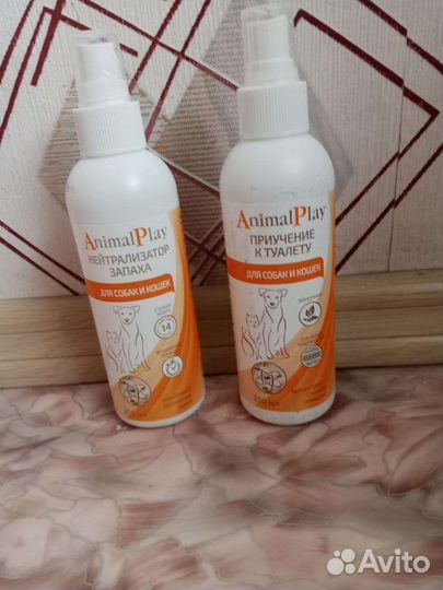 Спрей приучение к туалету, нейтрализатор запаха