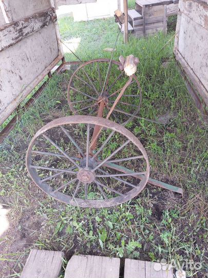 Телега старинная